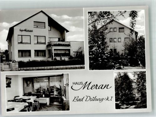 33014 W3490 Bad Driburg Foto AK Kurheim Haus Meran Kopernikusstraße 13 Fotograf Käthe Kaczmarek