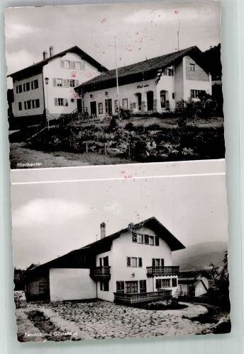 93479 W8491 Hohenwarth b Kötzting Foto AK Kino Pension und Gästehaus Geschwister Glasschröder