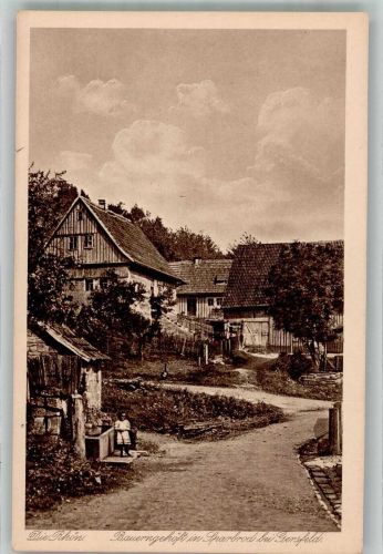 36129 W6412 Sparbrod , Kr Fulda - Bauernhaus Fotograf Hoßfeld Verlag Bruno Hansmann Nr. 4730