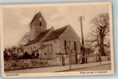 10115 O1147 Mahlsdorf - Alte Pfarrkirche aus dem 13. Jahrhundert