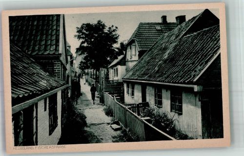 27498 W2192 Helgoland - Fischerstraße