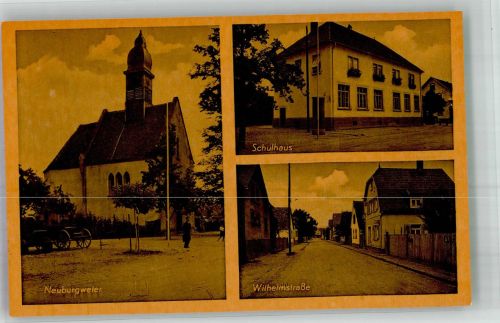 76287 W7512 Neuburgweier - Schulhaus Wilhelmstraße