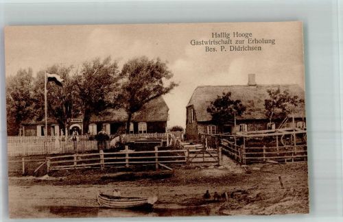 25859 W2251 Hooge , Hallig - Gasthaus zur Erholung