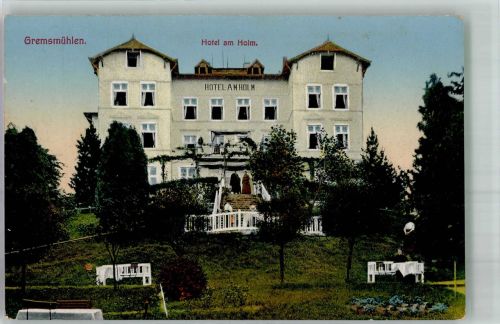 23714 W2423 Malente-Gremsmühlen 1918 - Hotel am Holm