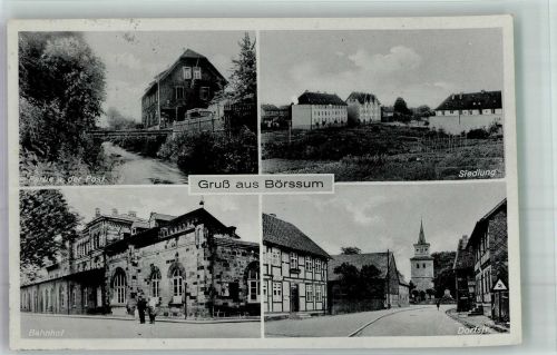 38312 W3344 Börßum - Bahnhof Dorfstraße Siedlung An der Post