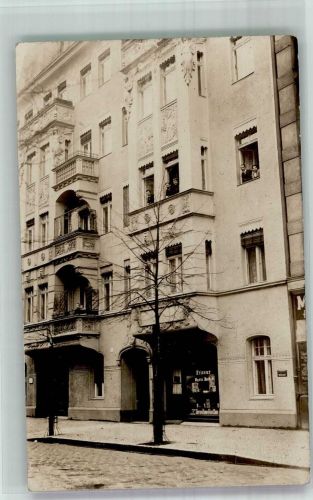 10115 W1000 Rixdorf 1911 - Wohn- und Geschäftshaus Friseurhandlung Ort lt. Stempel