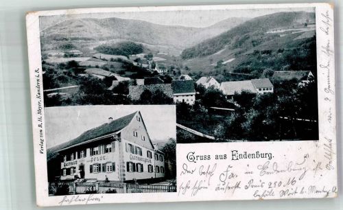 79585 W7853 Endenburg 1903 - Gasthaus zum Pflug