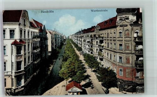 10115 W1000 Neukölln 1917 - Warthestrasse Kiosk Gasthaus