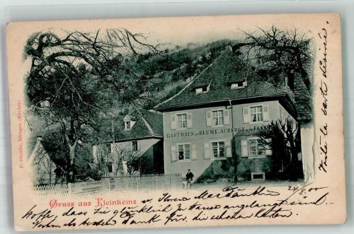79588 W7859 Kleinkems 1900 - Gasthaus zur Blume