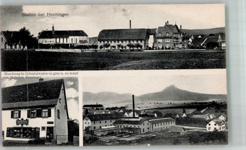72379 W7450 Hechingen - Kolonialwren-Geschäft Bausinger Fabrikgelände