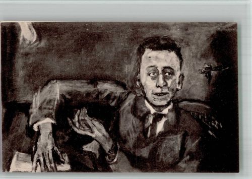 Oskar Kokoschka Protät Karl Kraus Künstler der WW Verlag Richard Lanyi Kunstgeschichte Wien 1925 BOAKC