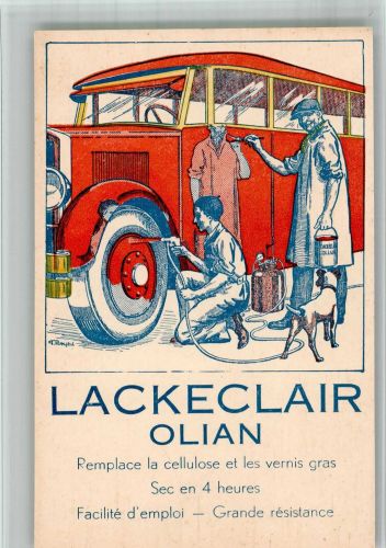Brüssel Bruxelles Lackeclair Olian Lackireung Werbung Auto BOAKC