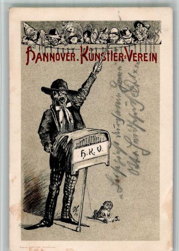 W3000 Hannover Künstler Verein Drehorgel Affe Künstlerfest BOAKC