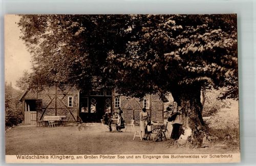 23629 W2401 Gleschendorf Foto AK Gasthaus Waldschänke Klingberg