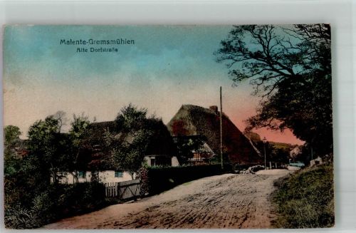 23714 W2423 Bad Malente-Gremsmühlen Foto AK Alte Dorfstrasse