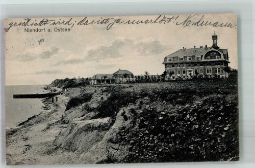 23669 W2408 Niendorf , Ostsee 1914 Foto AK