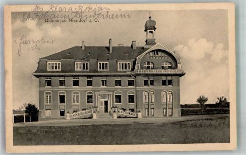 23669 W2408 Niendorf , Ostsee Foto AK Kinderheim
