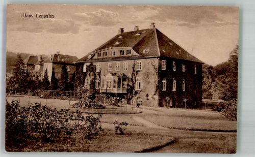 23738 W2432 Lensahn 1927 Foto AK Pension Haus Lensahn