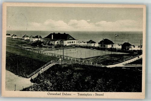 23747 W2435 Dahme , Holst 1928 Foto AK Tennis