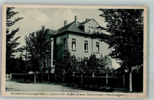 23743 W2433 Nienhagen Foto AK Kinder- Erholungsheim Deutsches Rotes Kreuz Rethwisch