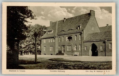 28195 W2800 Tenever 1915 Foto AK Altenheim Vorsteher Wohnung