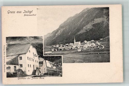 6561 Ischgl Foto AK Gasthaus Kurz