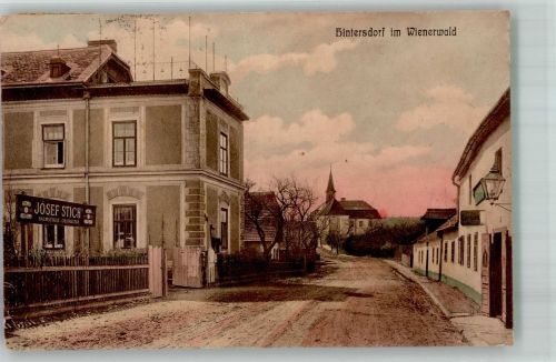 3413 Hintersdorf Foto AK Straßenansicht