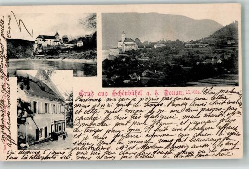 3394 Schönbühel an der Donau Foto AK Schloss