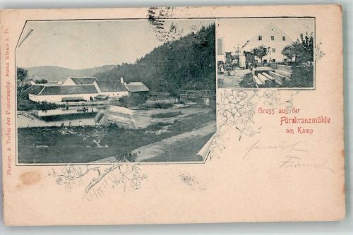 3910 Zwettl-Niederösterreich Foto AK Fürnkranz- Mühle am Kamp