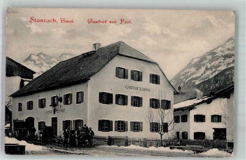 6642 Stanzach Winter Gasthaus zur Post