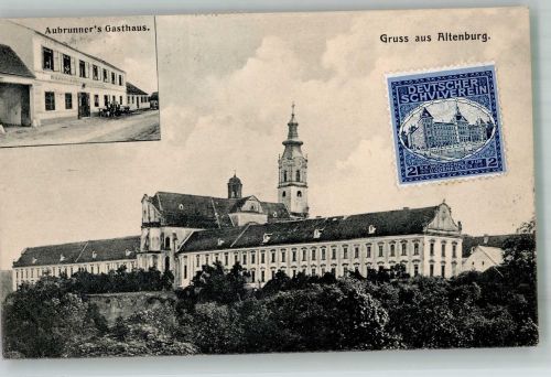 3591 Altenburg Foto AK Benediktiner Stift Gasthaus