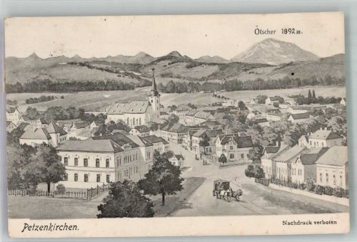 3252 Petzenkirchen 1915 Foto AK