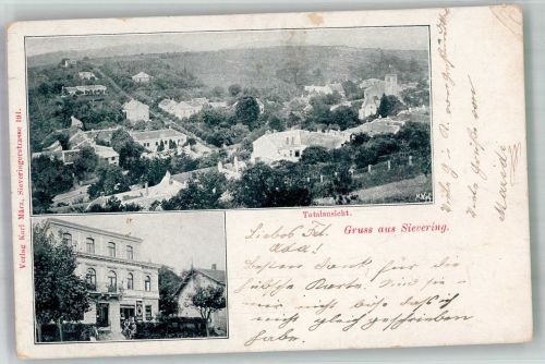 1190 Wien 19. Bezirk, Döbling Foto AK Sievering Handlung Geschäft
