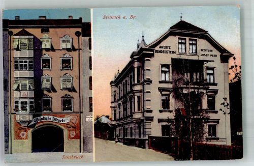6150 Steinach am Brenner Foto AK Gasthaus Weinstube Törgele Innsbruck Ansitz Bendelstein Steinach