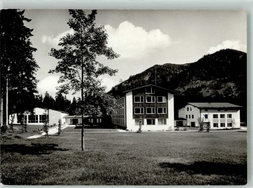 83727 W8162 Neuhaus b Schliersee Foto AK Pension Jugendhaus Josefstal