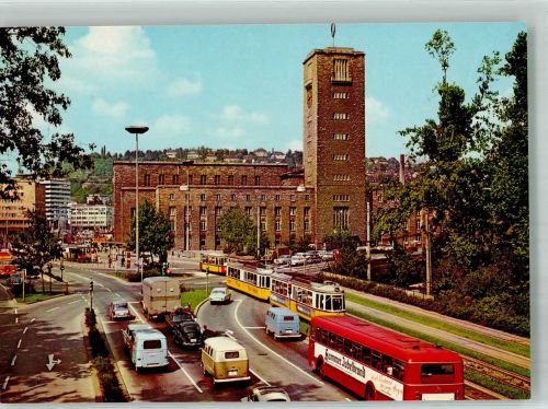 70173 W7000 Stuttgart - Hauptbahnhof Omnibus Auto LKW Straßenbahn