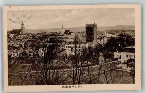 84453 W8260 Mühldorf a. Inn 1921 Foto AK