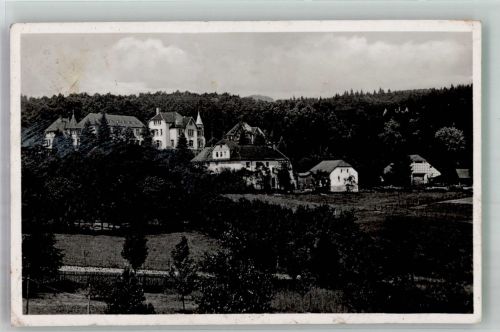 37441 W3423 Bad Sachsa 1940 Foto AK Pension Haus der Reichsbahn