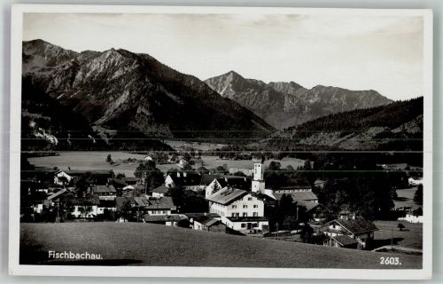 83730 W8165 Fischbachau 1935 Foto AK