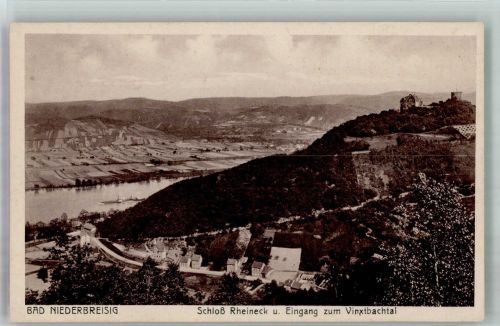 53498 W5484 Niederbreisig Foto AK Schloss Rheineck