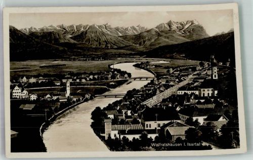 82515 W8190 Wolfratshausen 1931 Foto AK