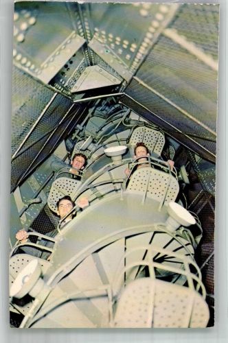 New York City Foto AK Denkmal Statue of Liberty innen Treppe