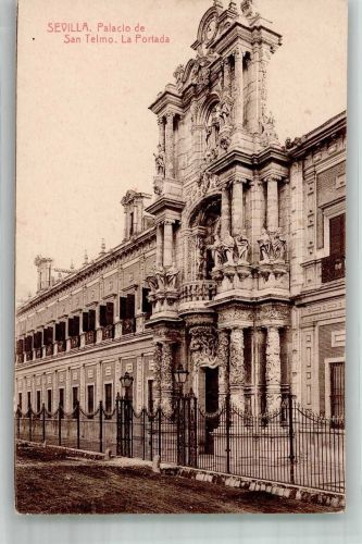 Sevilla Foto AK Schloss Palacio de San Telmo