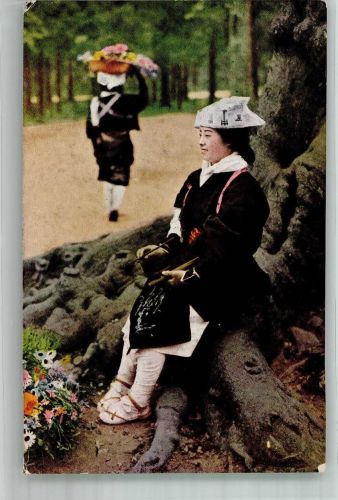 Tokyo Tokio Tracht Frau Volkstypen / Brauchtum Japan Foto AK