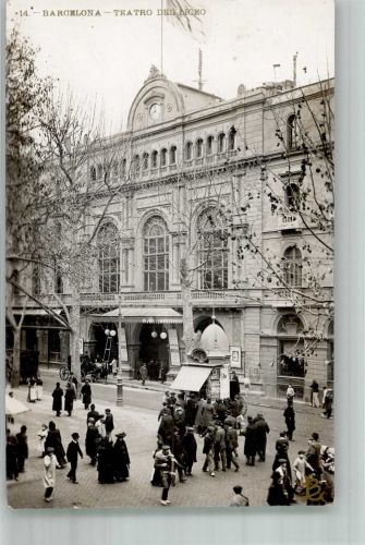 Barcelona 1920 Foto AK Theater