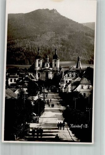 Hejnice Haindorf Foto AK Kirche