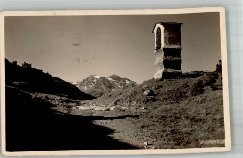 6793 Partenen 1932 Foto AK Bildstock Zeinisjoch