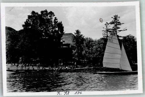 9081 Reifnitz FOTO KEINE AK Schwimmbad Segelboot Strand- Hotel