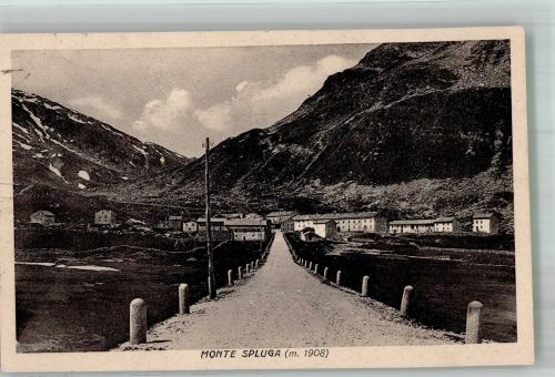 23024 Madesimo 1923 Gebrauchsspuren Monte Spluga