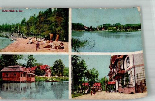 Hamr na Jezere Hammer am See Gebrauchsspuren Schwimmbad Gasthaus